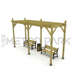 31 PB Wooden Pergola